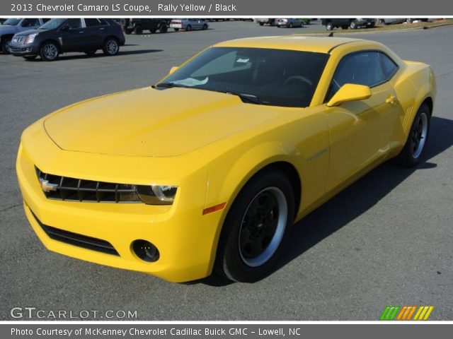 2013 Chevrolet Camaro LS Coupe in Rally Yellow
