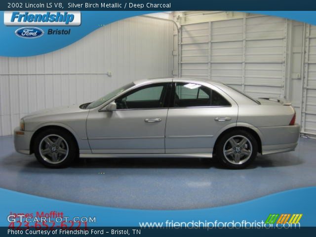2002 Lincoln LS V8 in Silver Birch Metallic