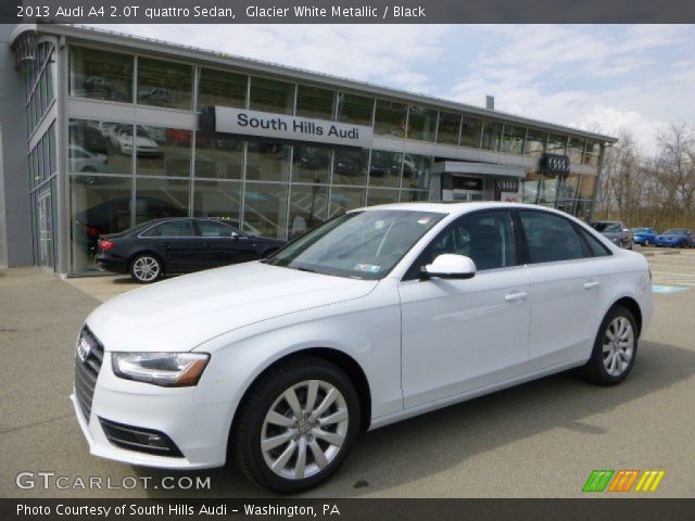 2013 Audi A4 2.0T quattro Sedan in Glacier White Metallic