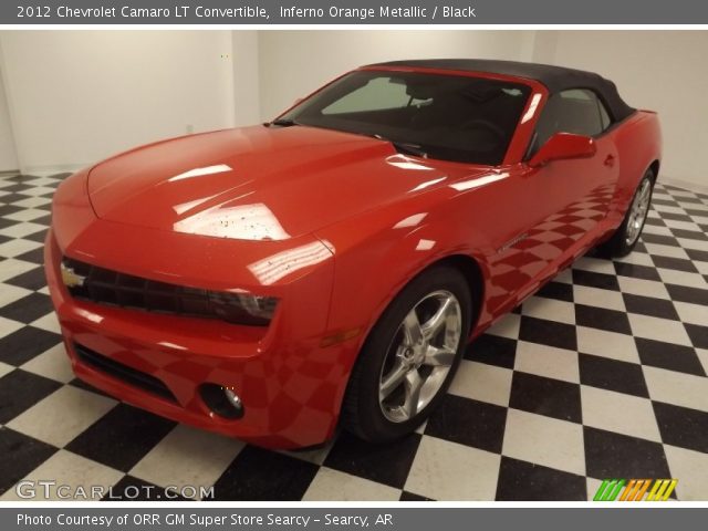 2012 Chevrolet Camaro LT Convertible in Inferno Orange Metallic
