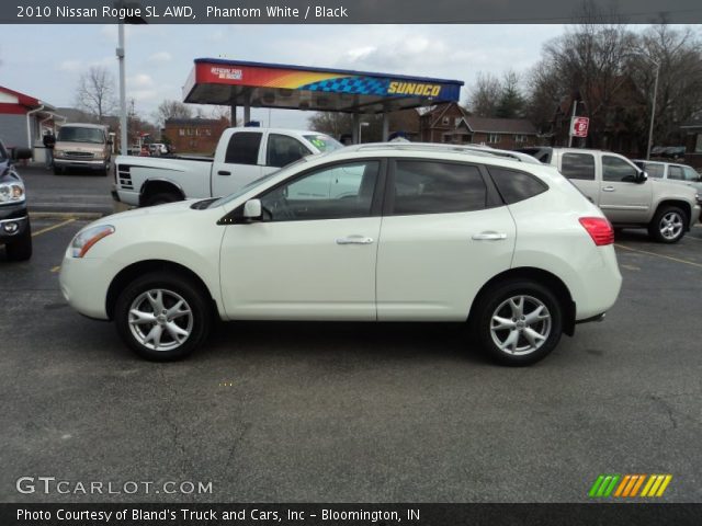 2010 Nissan Rogue SL AWD in Phantom White