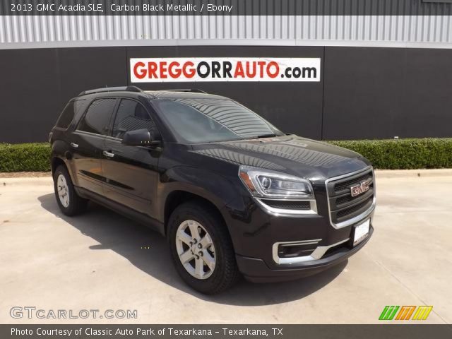 2013 GMC Acadia SLE in Carbon Black Metallic