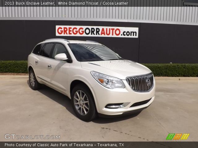 2013 Buick Enclave Leather in White Diamond Tricoat