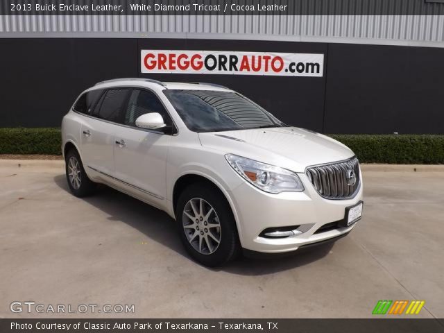 2013 Buick Enclave Leather in White Diamond Tricoat