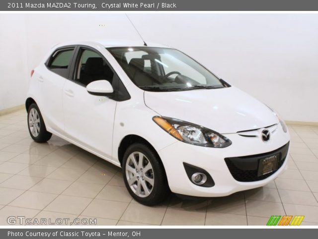 2011 Mazda MAZDA2 Touring in Crystal White Pearl