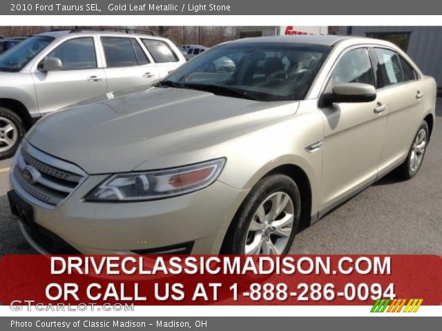 2010 Ford Taurus SEL in Gold Leaf Metallic