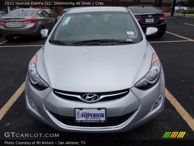 2013 Hyundai Elantra GLS in Shimmering Air Silver