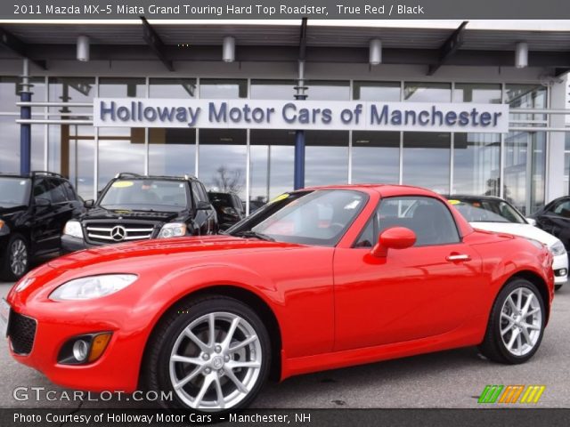 2011 Mazda MX-5 Miata Grand Touring Hard Top Roadster in True Red