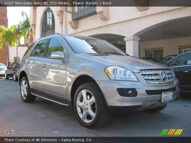 2007 Mercedes-Benz ML 350 4Matic in Pewter Metallic