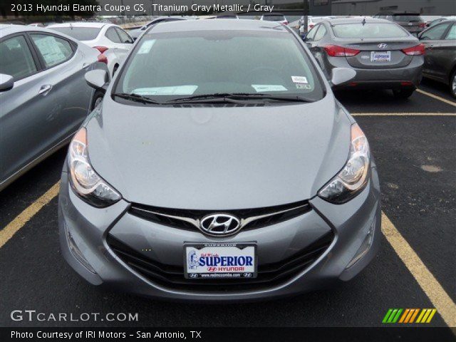 2013 Hyundai Elantra Coupe GS in Titanium Gray Metallic