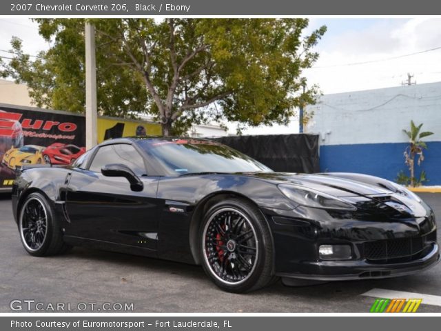 2007 Chevrolet Corvette Z06 in Black