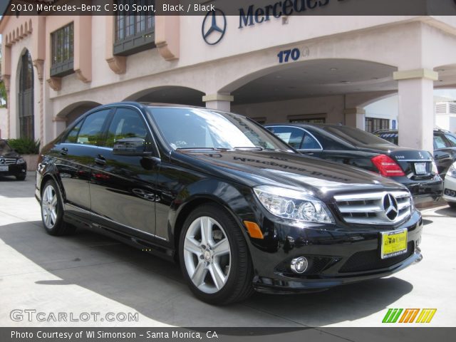 2010 Mercedes-Benz C 300 Sport in Black