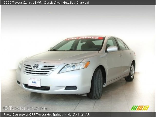 2009 Toyota Camry LE V6 in Classic Silver Metallic