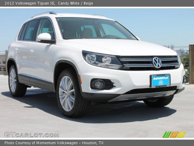 2013 Volkswagen Tiguan SE in Candy White