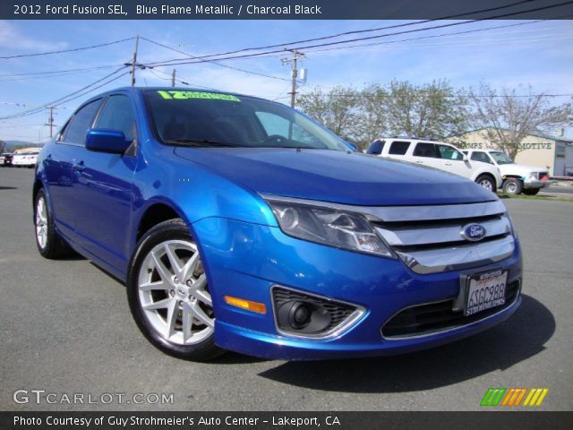 2012 Ford Fusion SEL in Blue Flame Metallic