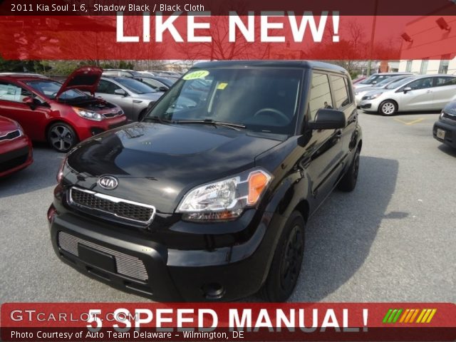 2011 Kia Soul 1.6 in Shadow Black