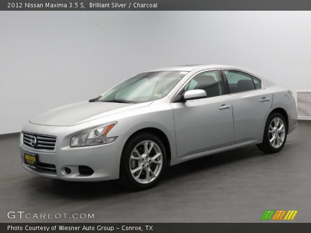 2012 Nissan Maxima 3.5 S in Brilliant Silver