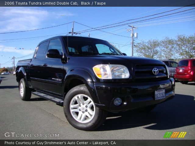 2006 Toyota Tundra Limited Double Cab in Black