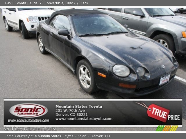 1995 Toyota Celica GT Convertible in Black