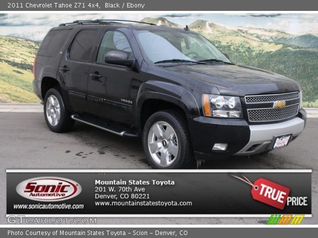 2011 Chevrolet Tahoe Z71 4x4 in Black