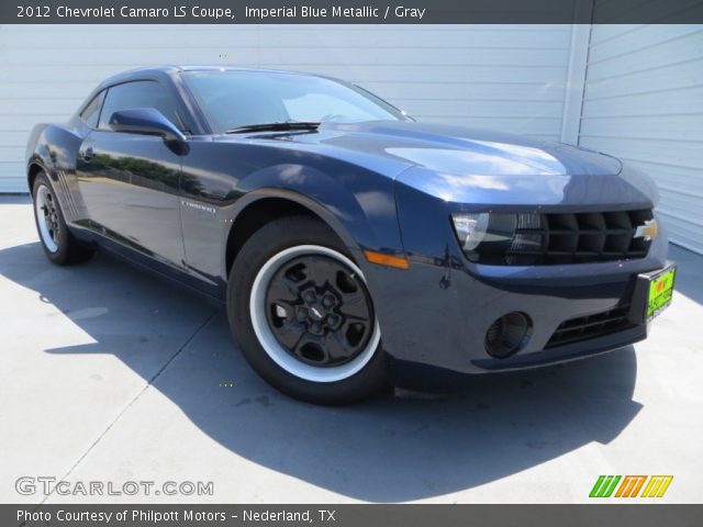 2012 Chevrolet Camaro LS Coupe in Imperial Blue Metallic