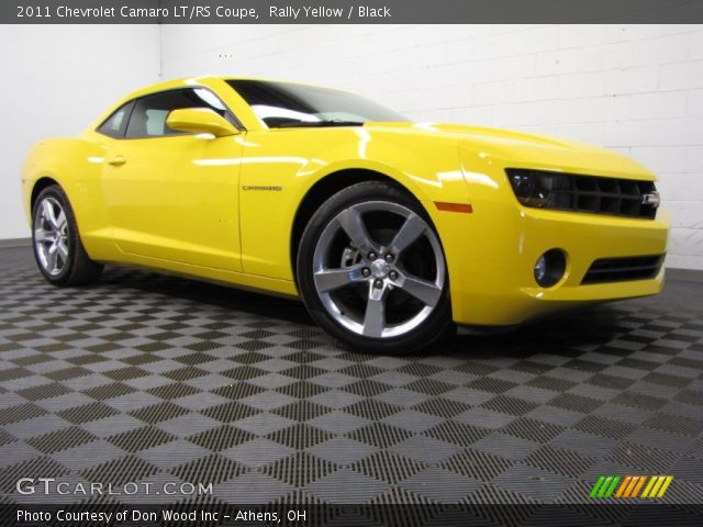 2011 Chevrolet Camaro LT/RS Coupe in Rally Yellow
