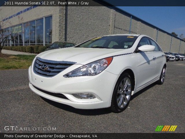 2011 Hyundai Sonata SE 2.0T in Pearl White