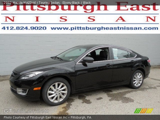 2012 Mazda MAZDA6 i Touring Sedan in Ebony Black