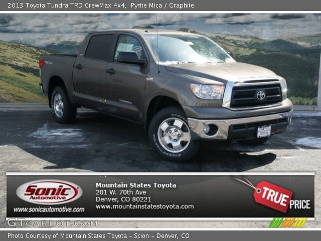 2013 Toyota Tundra TRD CrewMax 4x4 in Pyrite Mica