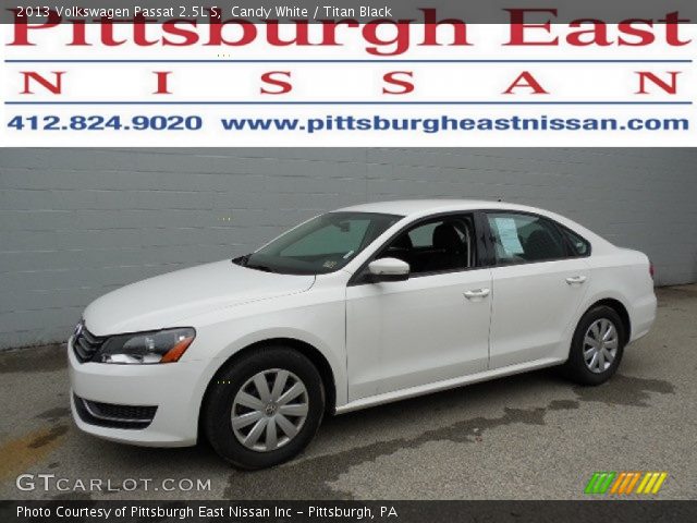 2013 Volkswagen Passat 2.5L S in Candy White