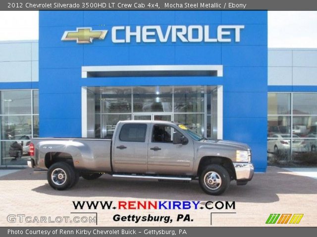 2012 Chevrolet Silverado 3500HD LT Crew Cab 4x4 in Mocha Steel Metallic