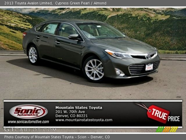 2013 Toyota Avalon Limited in Cypress Green Pearl