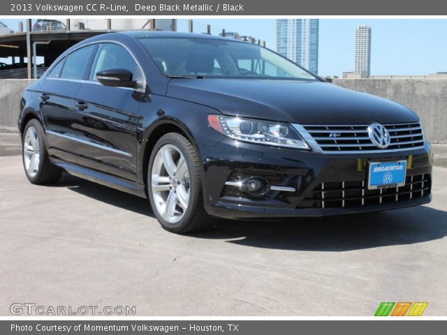 2013 Volkswagen CC R-Line in Deep Black Metallic