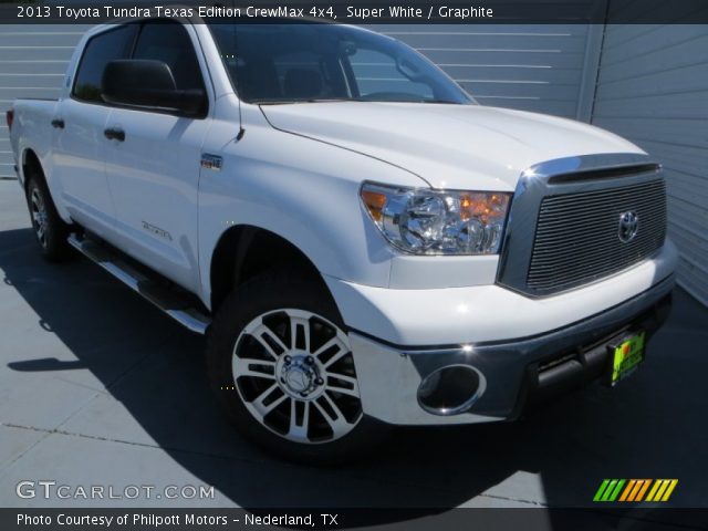 2013 Toyota Tundra Texas Edition CrewMax 4x4 in Super White