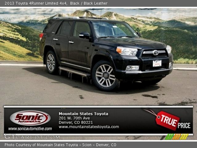 2013 Toyota 4Runner Limited 4x4 in Black