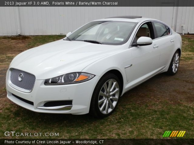 2013 Jaguar XF 3.0 AWD in Polaris White
