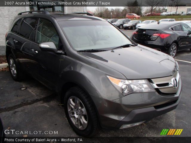 2007 Acura MDX Technology in Nimbus Gray Metallic