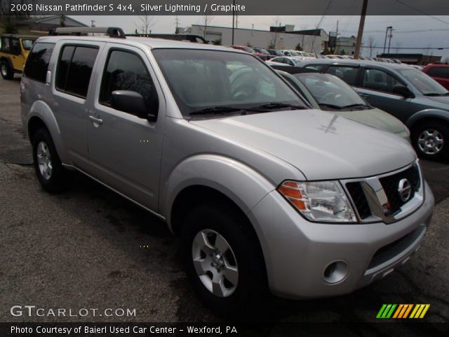 2008 Nissan Pathfinder S 4x4 in Silver Lightning