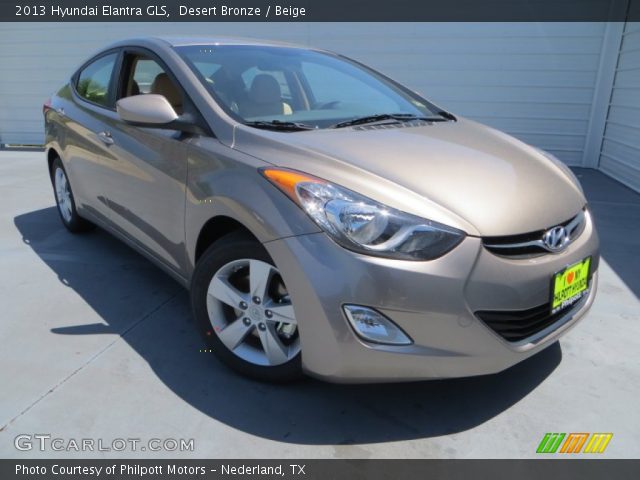 2013 Hyundai Elantra GLS in Desert Bronze