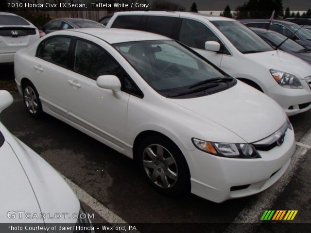 2010 Honda Civic LX Sedan in Taffeta White