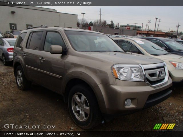 2011 Honda Pilot EX-L 4WD in Mocha Metallic