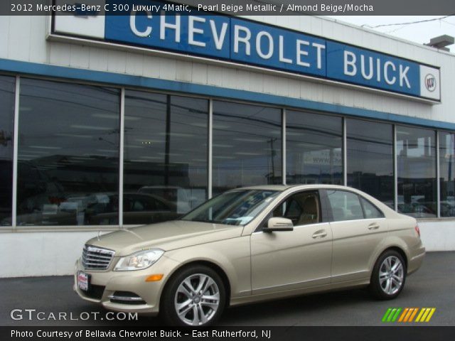 2012 Mercedes-Benz C 300 Luxury 4Matic in Pearl Beige Metallic