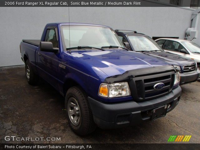 2006 Ford Ranger XL Regular Cab in Sonic Blue Metallic
