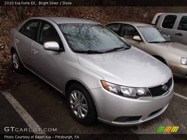 2010 Kia Forte EX in Bright Silver