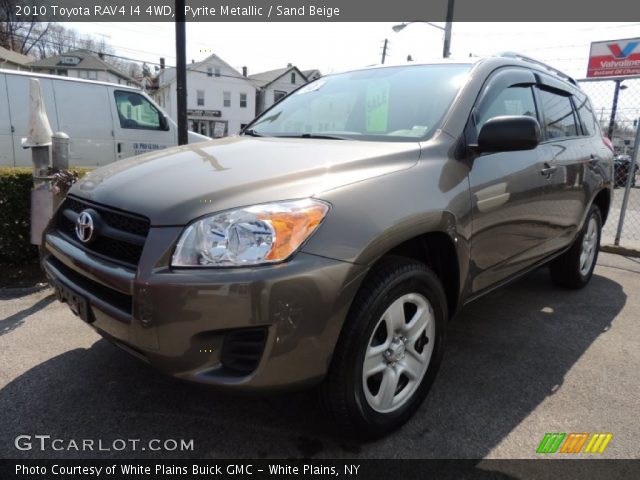 2010 Toyota RAV4 I4 4WD in Pyrite Metallic