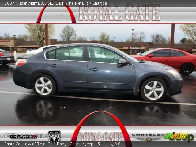 2007 Nissan Altima 3.5 SE in Dark Slate Metallic