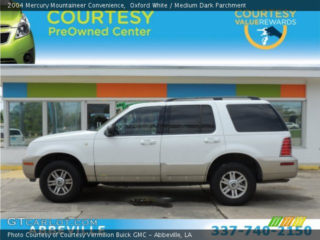 2004 Mercury Mountaineer Convenience in Oxford White