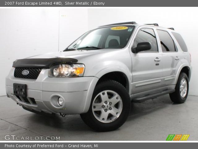 2007 Ford Escape Limited 4WD in Silver Metallic