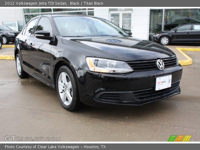 2012 Volkswagen Jetta TDI Sedan in Black