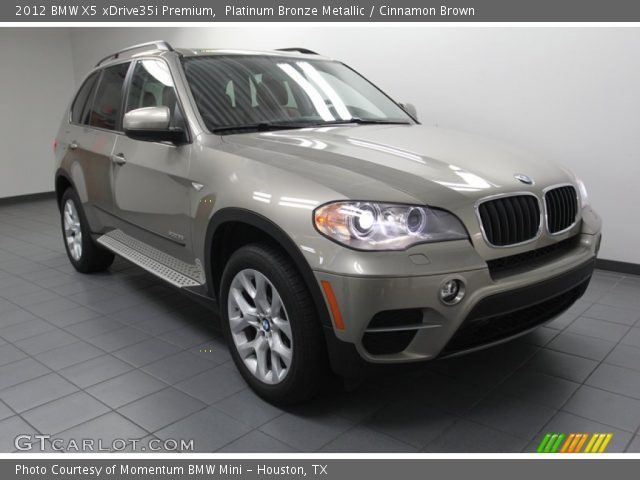2012 BMW X5 xDrive35i Premium in Platinum Bronze Metallic